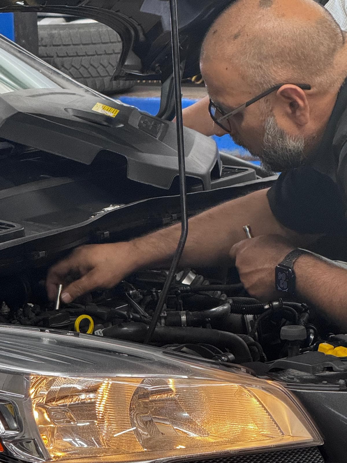 Engine performance check and tuning
