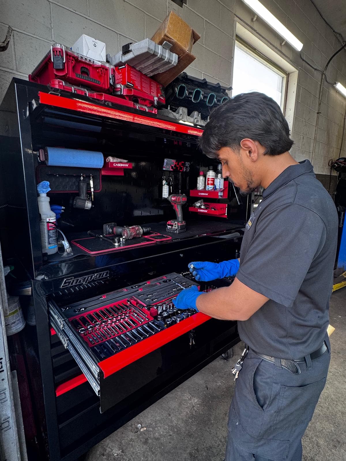 Exhaust system diagnostic check