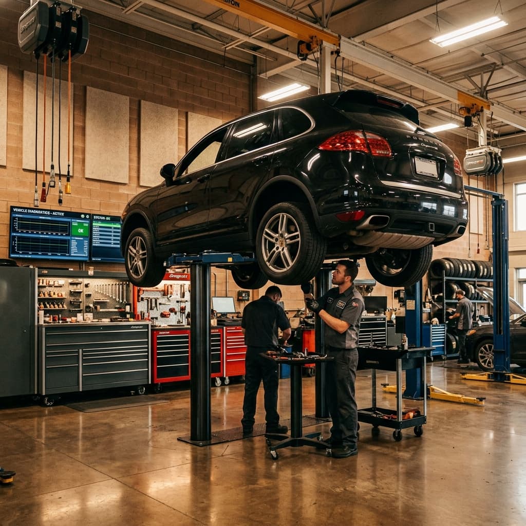 Golden Auto Service workshop photo