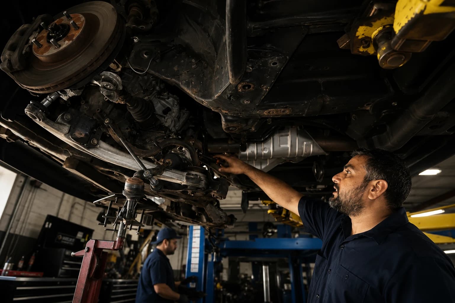 Vehicle inspection and maintenance