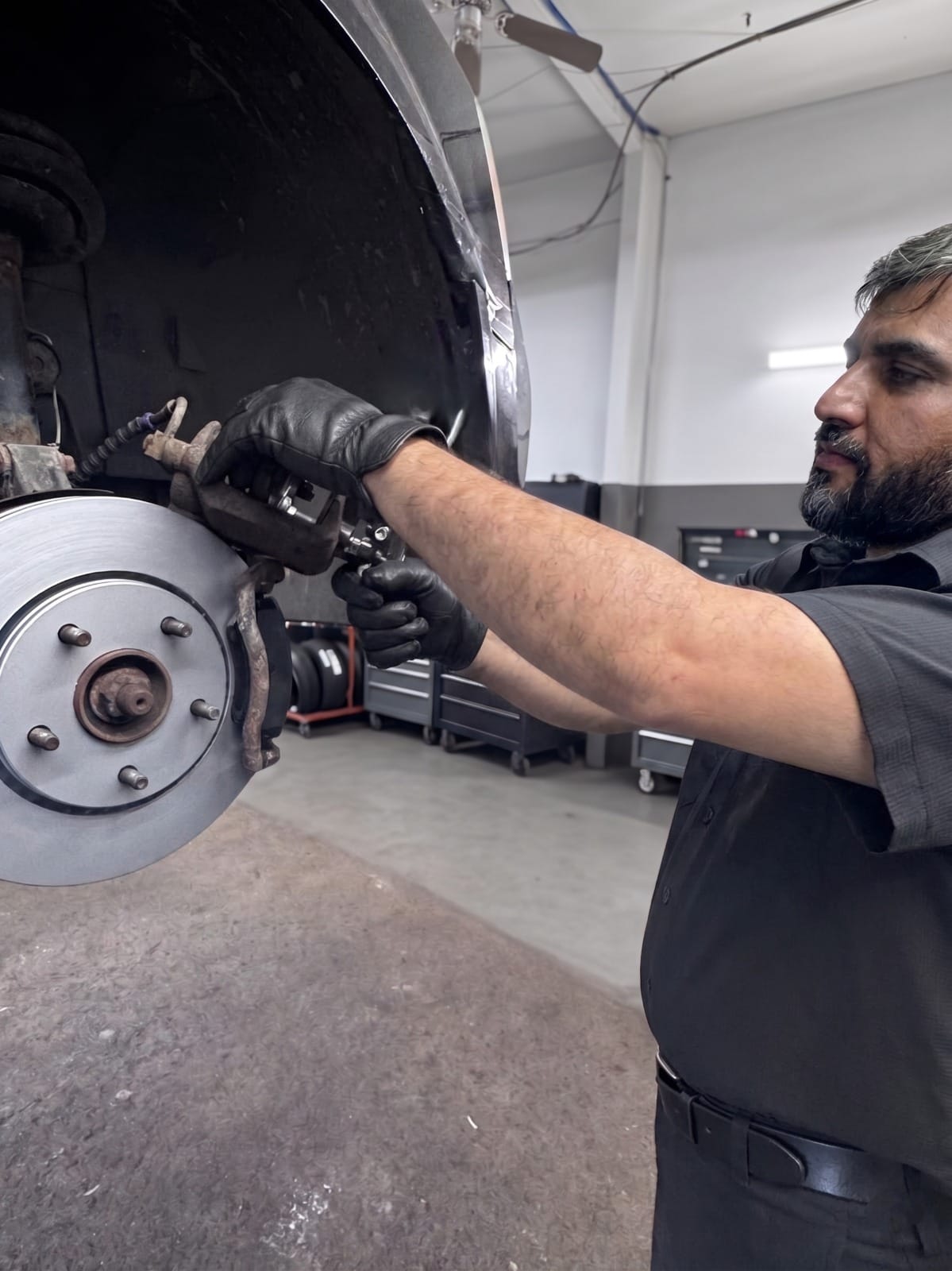 Premium ceramic brake service at Golden Auto Service